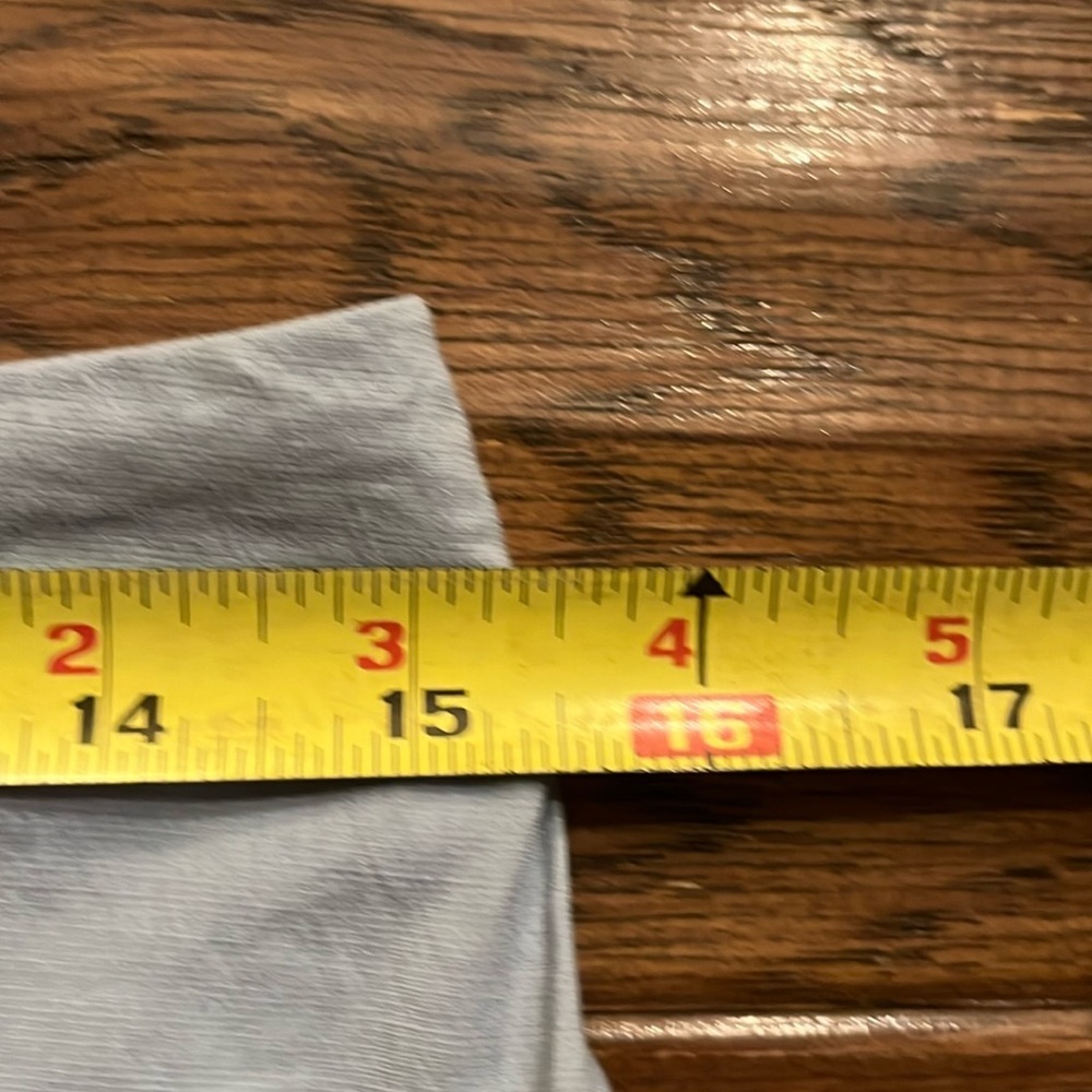 TCEC Blue Ruffle Mini Skirt Size L - Picture 8 of 8